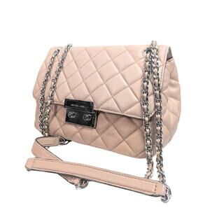 Michael Kors Sloan Quilted Leather Chain Strap Shoulder Bag